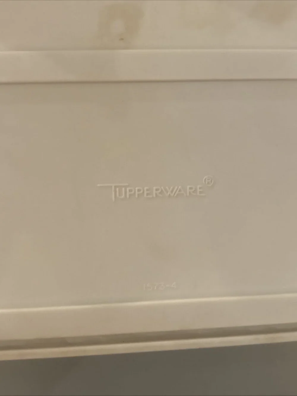 Vintage Tupperware Wax Paper & Foil Dispenser Almond #1573 Wall Mount Retro